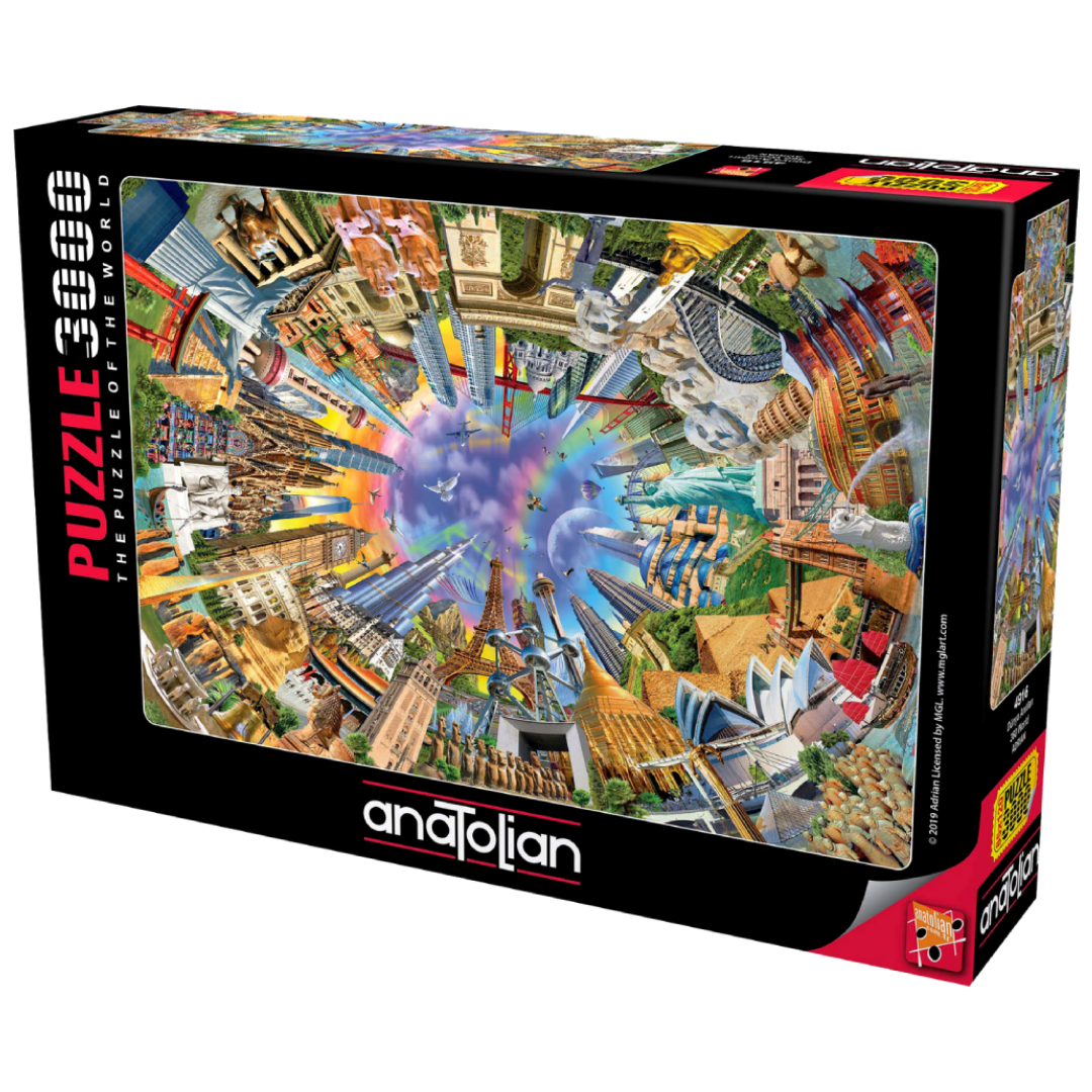 Mundo 360 Grados – 3000 piezas – Anatolian – Caja