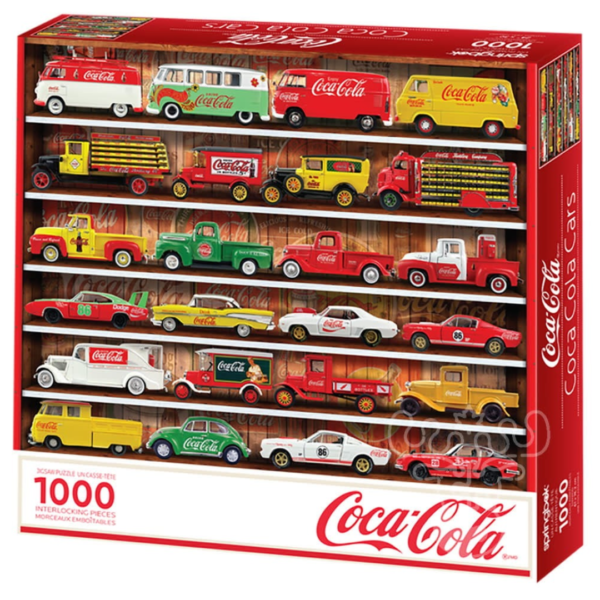 Coca Cola Carritos - 1000 piezas - Springbok