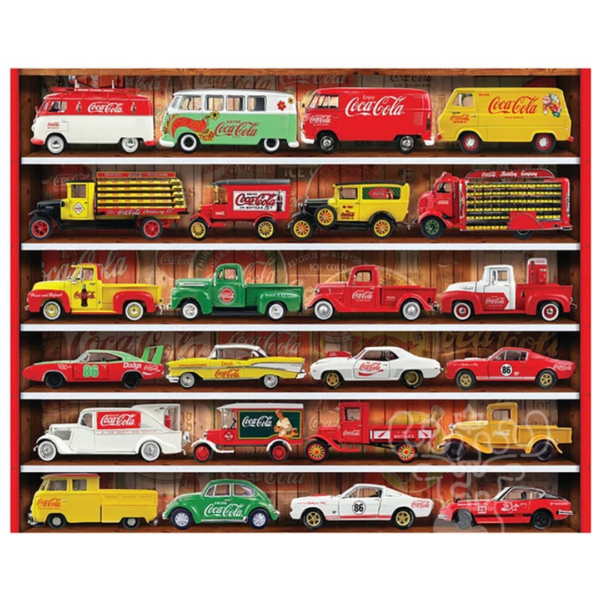 Coca Cola Carritos - 1000 piezas - Springbok