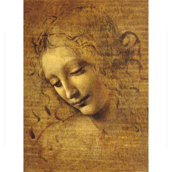 Viso di Giovane Fanciulla (Leonardo da Vinci) - 1000 piezas - Ricordi