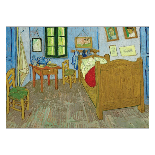 El dormitorio en Arlés (Van Gogh) - 1000 piezas - Ricordi