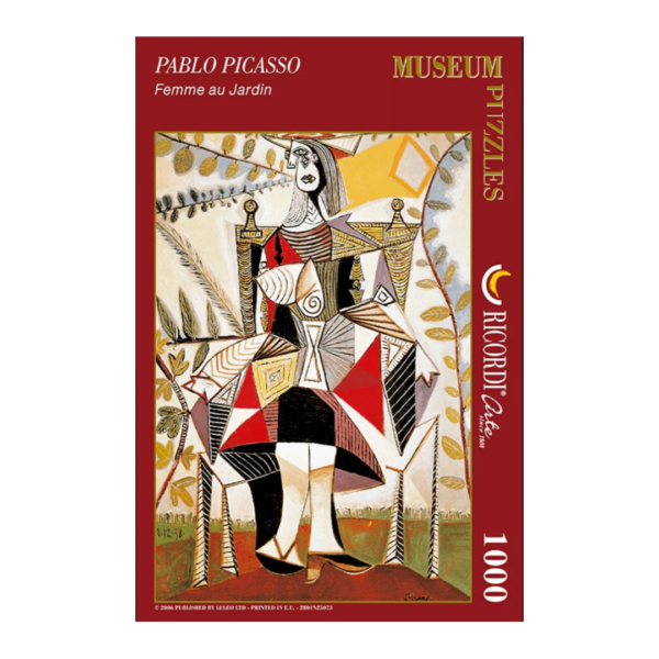 Dama en el Jardín (Pablo Picasso) - 1000 piezas - Ricordi