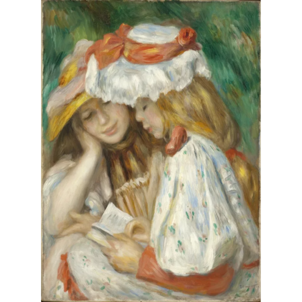 Dos niñas leyendo (Pierre-Auguste Renoir) - 1000 piezas - Ricordi