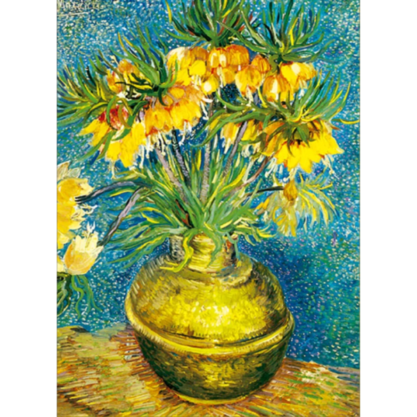 Fritillarias en un Jarrón de Cobre (Van Gogh) - 1000 piezas - Ricordi