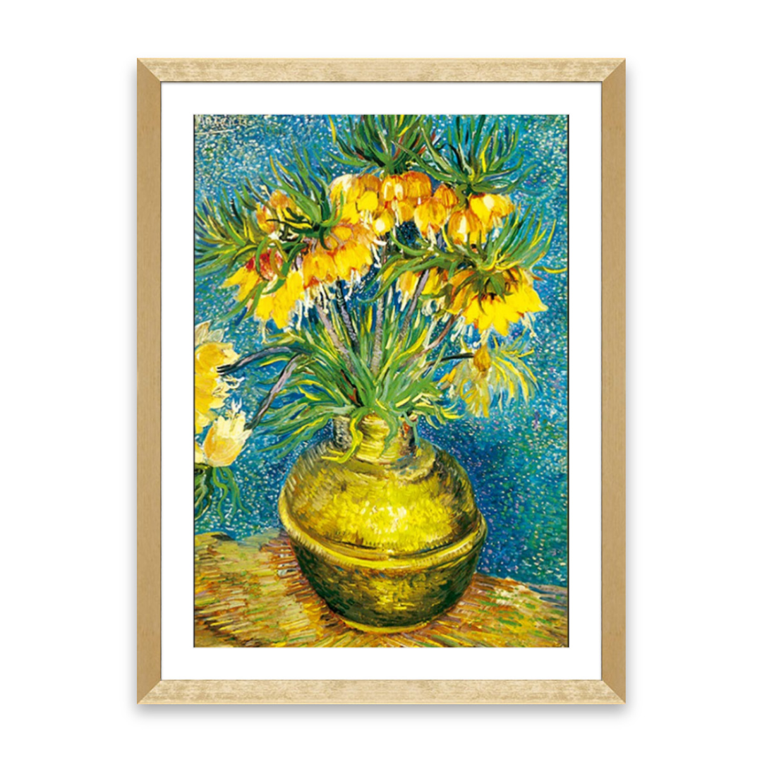 Fritillarias en un Jarrón de Cobre (Van Gogh) - 1000 piezas - Ricordi