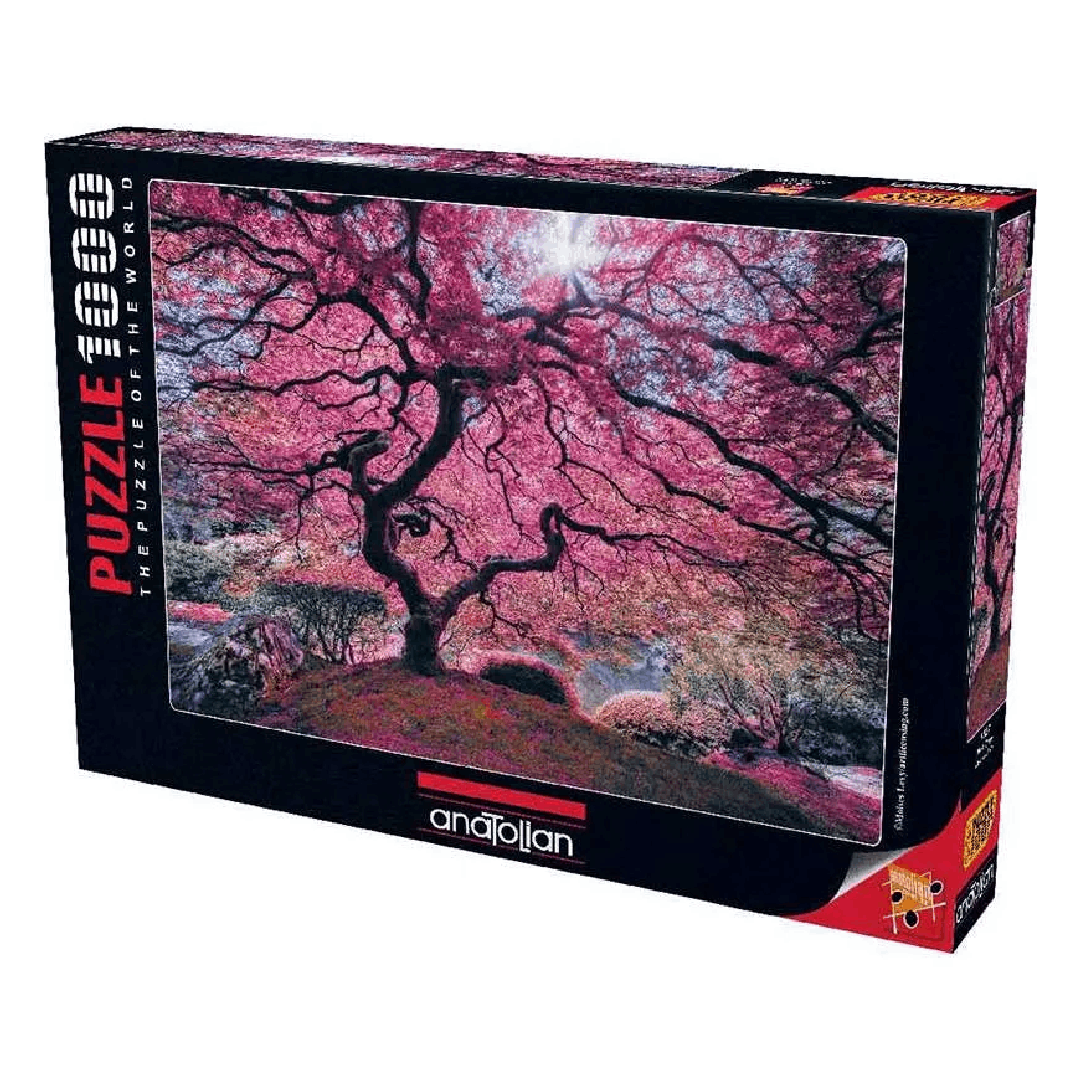 Arbol rosa - 1000 piezas - Anatolian Caja