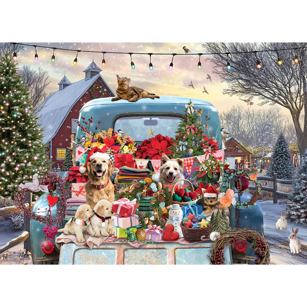 Country Truck in Winter 45127 (2)