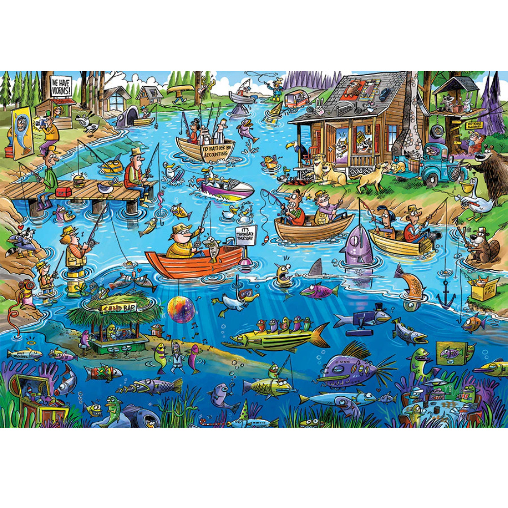 DoodleTown Gone Fishing 44503 (2)